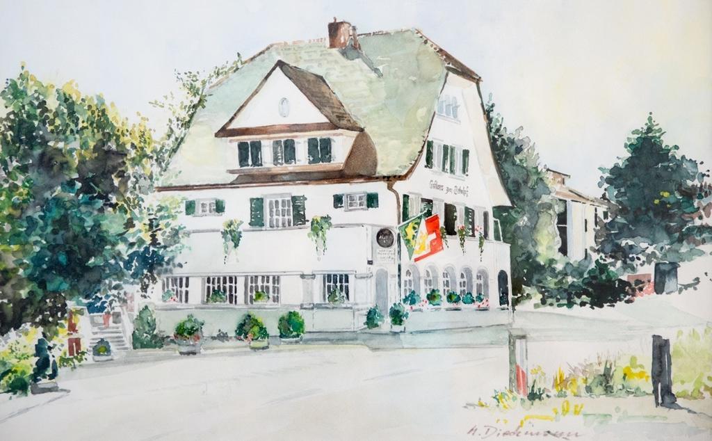Gasthaus Zum Bahnhof Berg Luaran gambar